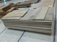 Lot of 23 pcs Plywood - Tongue & Groove 4ft x 84ft
