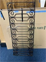 Rod iron fence piece 17 1/2 inches by 42 3/4