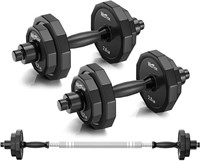 Adjustable Dumbbell Set, 23 Lbs Weights