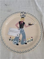 Kim Ward Hand Decorated Plate