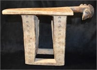 Mossi Wooden Stool Burkina Faso Chair or Stool - M