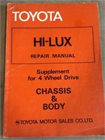 Toyota Hi-Lux Repair Manual Book