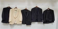 5 men's Tartaglia Beverly Hills suit/blazers