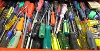 Large Assortment of Screw Drivers
