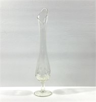 15" Stretch Glass Bud Vase