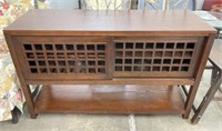 Wooden Console Cabinet