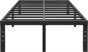 Queen-Bed-Frame / 18 Inch Metal Platform Bed Frame