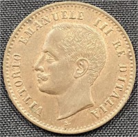 1903 - Italy 2 cents coin