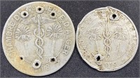 1918 - Algeria 5/10 cents coins