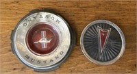 Pontiac/Mustang car emblems
