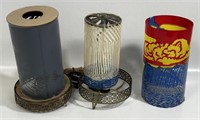PART OF VINTAGE MOTION LAMPS - CYLINDERS +++