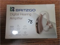 Britzgo Digital Hearing Amplifier -New