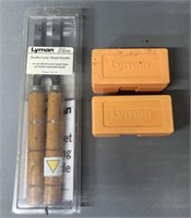 2 - Lyman .375 Cal Bullet Molds & Handles
