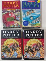 4 Harry Potter Books