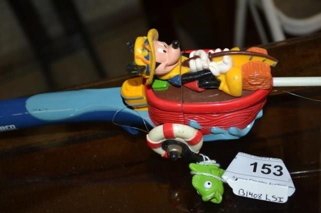 Zebco Mickey Mouse Fishing Pole