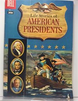Comic Dell Giant #1 American Presidents 1957