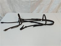 English Bridle Dark Brown Full or X-Full Size **
