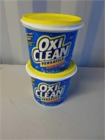 2 Tubs Oxi Clean detergent, 96 oz.