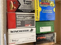 Assorted 9mm Ammo
