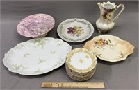 Fine French Limoges & Continental Porcelain Lot