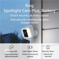 RING SPOTLIGHT CAM PLUS OUTDOOR CAMERA