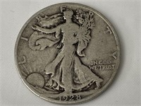 1928-S Walking Liberty Silver Half Dollar