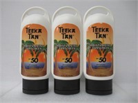 (3) Teeka Tan Moisturizing Sunscreen SPF 50