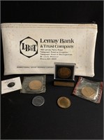 Lemay Bank and Trust Company banking bag with asso