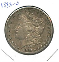 1883-S Morgan Silver Dollar