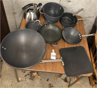 Pots, Pans, & Tea Kettle