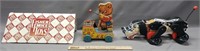 Fisher Price Bear & Dog Pull Toys