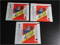 3 1977 78 OPC NHL Wax Wrapper