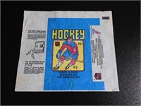 1979 80 OPC NHL Wax Wrapper Gretzky Rookie