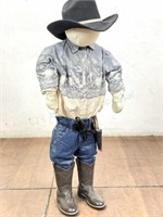 3ft Cowboy Doll W/ Boots Toy Gun Holster Hat