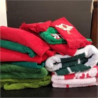 Stack of Christmas Towels