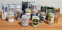 (17) Empty Old Beer Cans