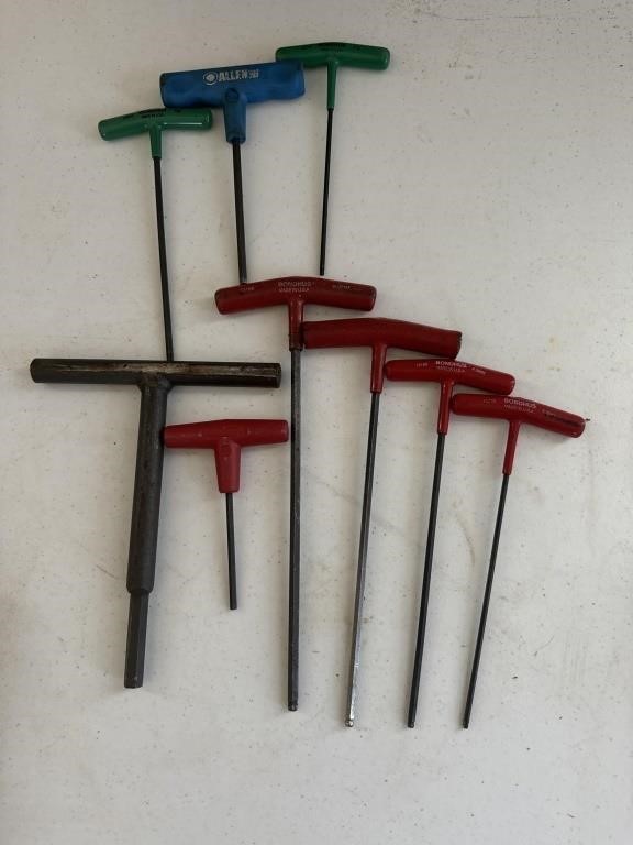 T-handle Allen wrenches