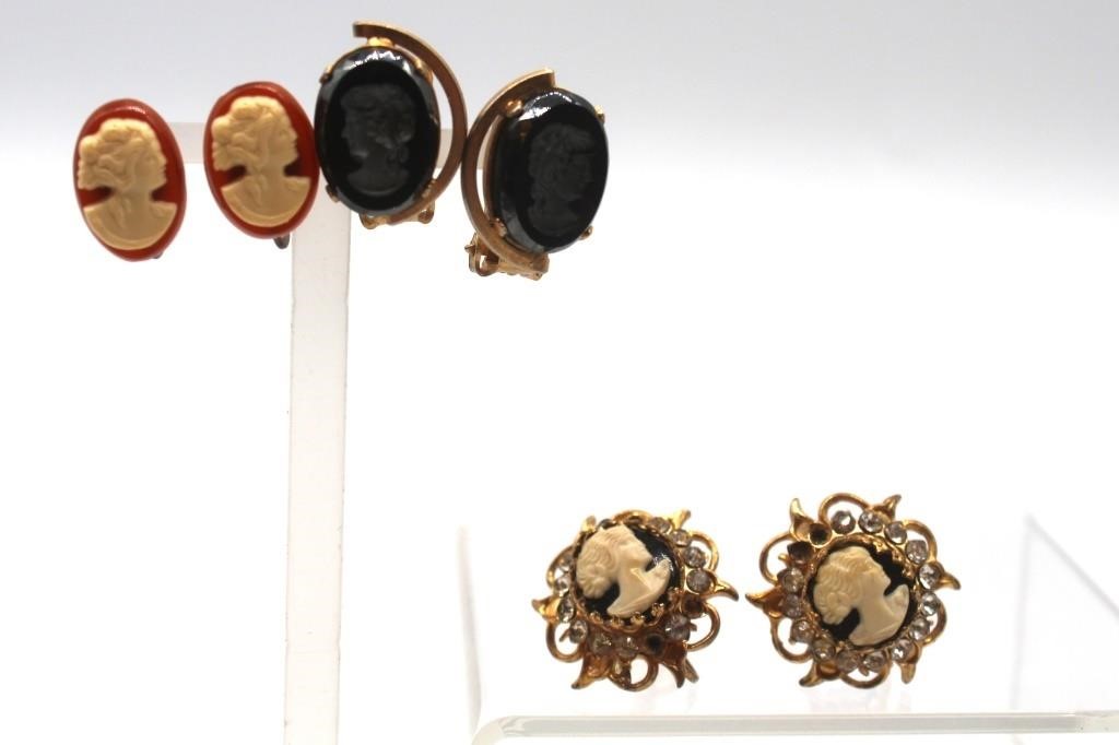 Cameo Earrings (3)