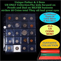 Unique Father & 2 Sons US ONLY Collection,The kids