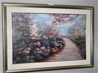 Floral Gardens Oil Painting