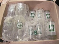 B665 - Lot of Michigan State Glasses