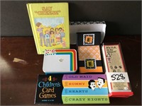 Set Of Books Children Card Games And Rainbow Mini