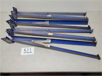 4 Folding Metal Sawhorse Legs (No Ship)