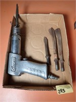 Snap-On Air Hammer with Bits