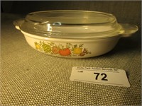 Oval Corning Ware Spice of Life Casserole