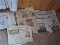 MIsc lot of Newspapers