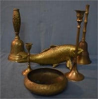 Assorted Asian Brass, Bells etc.