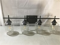 Vanity light - 3 bulbs; functionality unknown