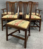 6 Kittinger Mahogany Dining Chairs