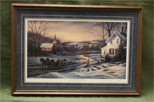 Terry Redlin Together For The Season Print Signed